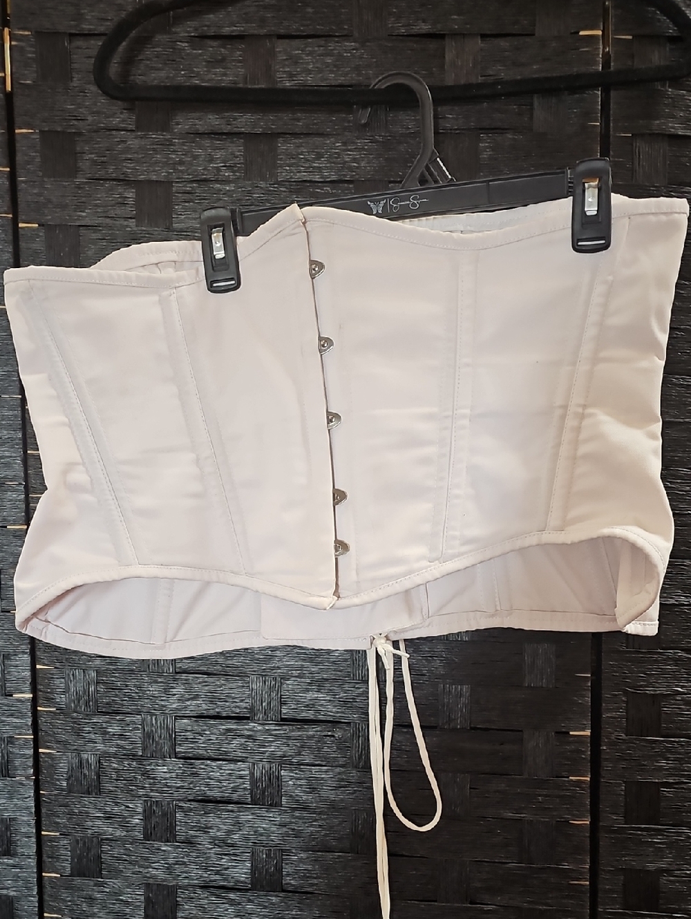 Strapless Waist Cincher Corset in Ivory - Women Shapewear